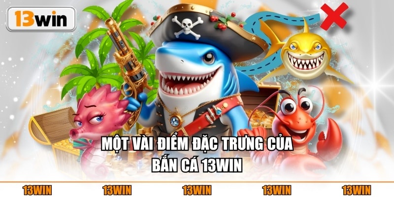 Một vài điểm đặc trưng của bắn cá 13WIN